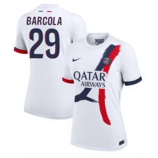 Paris Saint-Germain Bradley Barcola #29 Bortatröja Dam 2024-25 Korta ärmar